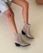 Казаки, ковбойки женские Hoseily Бежевый (B567-3 beige2 (36 (23,5 см))