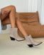 Казаки, ковбойки женские Hoseily Бежевый (B567-3 beige2 (36 (23,5 см))