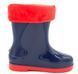 Резиновые сапоги для мальчика BBT Kids Сине-Красный (M6012 blue-red (25-150 мм)