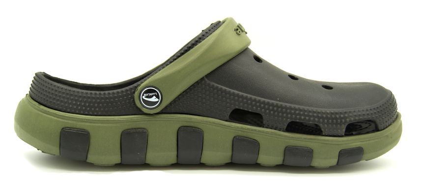 Сабо для чоловіків Luck Line Хакі (3021 black-khaki (40 (26,5 см))