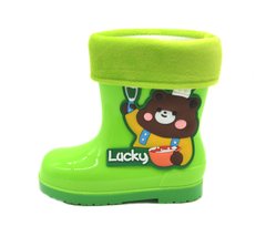Резинові чоботи для хлопчика BBT Kids Зелений (M5175 green (29-190 мм)