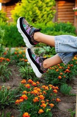 Кроссовки для девочки Angel by Violeta Wonex Leopard print, розовый (200-59 leo-pink (30 (18,5 см))