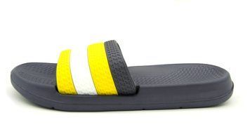 Шлепанцы для мужчин Plaazzo Черный с желтым (3100-2 black-yell (45 (29 см))