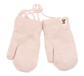 Варежки для девочки RuBi Розовый (A-611 pink (4-6 лет (обхват 14 см))
