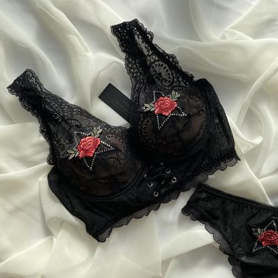 Бюстгалтер бралет жіночий Intimissimi Чорний (rid1293 black (75B)