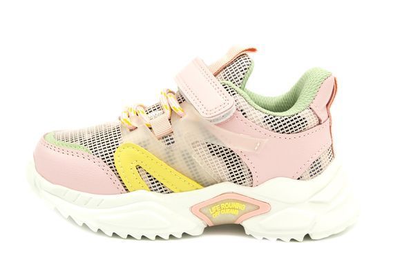 Кроссовки для девочки KIMBO Белый C розовый (z893 white-pink (31 (20 см))