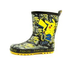 Гумові чоботи для хлопчика Pokemon Company Чорно-Жовтий (Pokemon27 black-yell (31 (20,5 см))