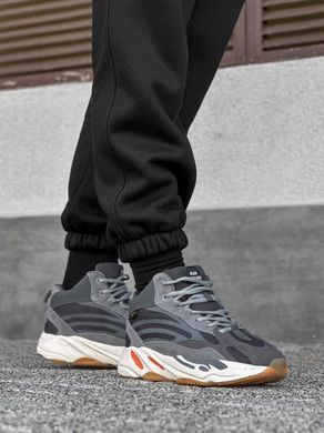 Зимові Кросівки&nbsp;Adidas Yeezy Boost 700 V чоловічі No brand Сірий (2695-5 ch grey 46 (30 см))