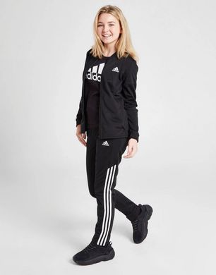 Спортивні штани Adidas ESSENTIALS 3-STRIPES для дітей Чорний (H57226 black lav25 (11-12 років (152))
