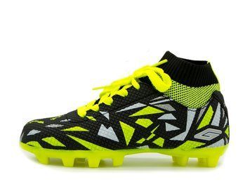 Бутси для дітей Dugana Чорно-салатовий (KRA2023 black-green14 (34 (22 см))
