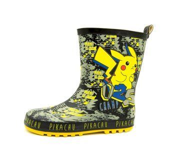 Резиновые сапоги для мальчика Pokemon Company Черно-Желтый (Pokemon27 black-yell (26 (17 см))