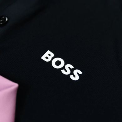 Рубашка для гольфа BOSS - Patteo MB 15 Slim - черная FA24 (HBG Patteo MB 16 Black lav25 (XL))