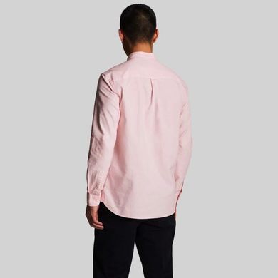 Рубашка Lyle & Scott Regular Fit Oxford Розовая мужская (W488 light pink lav25 (L)