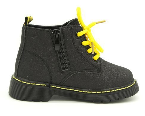 Черевики для дівчинки Kimboo Чорно-Жовтий (HJ953 black-yell (30 (18,5 см))