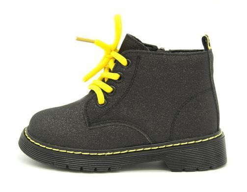 Черевики для дівчинки Kimboo Чорно-Жовтий (HJ953 black-yell (30 (18,5 см))