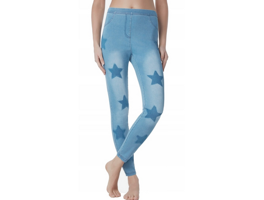 Джинсы Skinny женские Calzedonia Голубой (modp0715 blue (S (36))