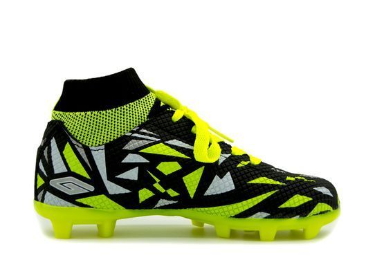 Бутси для дітей Dugana Чорно-салатовий (KRA2023 black-green14 (31 (20 см))