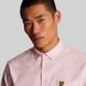 Рубашка Lyle & Scott Regular Fit Oxford Розовая мужская (W488 light pink lav25 (L)