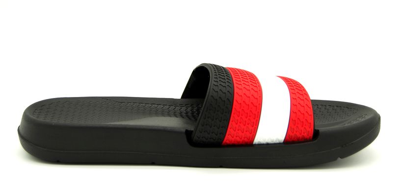 Шльопанці для чоловіків Plaazzo Чорно-червоний (3100-2 black-red (40 (26 см))