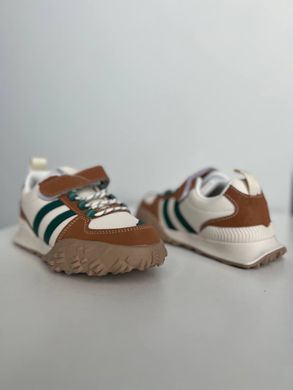 Кросівки для хлопчика Y.Top Коричнево-зелений (JY3327-17 brown-green (36 (22 см))