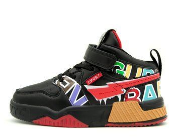 Хайтопы для мальчика Paliament Черный с красным (PB5-3 black-red (37 (22,6 см))