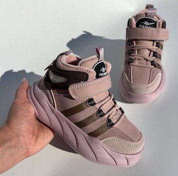 Кросівки на флісі для дівчинки Tom.m Рожевий (50896F pink (31 (19,5 см))