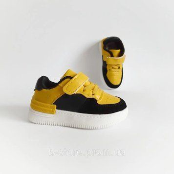 Кросівки для хлопчика Kimboo Чорно-Жовтий (KJ824 black-yell (30 (18 см))