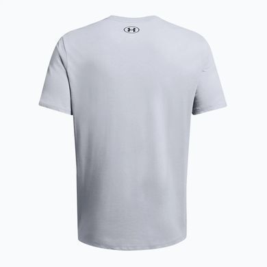 Футболка Under Armour FOUNDATION чоловіча Сірий (Tee Sn00 grey lav25 (M)