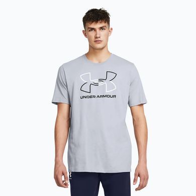 Футболка Under Armour FOUNDATION чоловіча Сірий (Tee Sn00 grey lav25 (M)