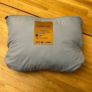 Куртка анорак ADIDAS TERREX MYSHELTER PRIMALOFT PARLEY PADDED унісекс Adidas Блакитний (GV4816 blue (жіноча-M, чоловіча-S)