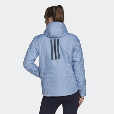 Куртка анорак ADIDAS TERREX MYSHELTER PRIMALOFT PARLEY PADDED унісекс Adidas Блакитний (GV4816 blue (жіноча-M, чоловіча-S)
