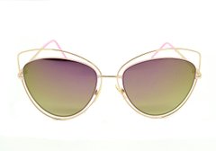 Сонцезахисні окуляри для жінок Aedoll Рожевий (6381 pink (ширина з оправою 14 см, висота з оправою 6 см, довжина дужки 14 см)