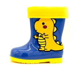 Резинові чоботи для хлопчика BBT Kids Синьо-Жовтий (M6012 blue-yell 28-180 мм)