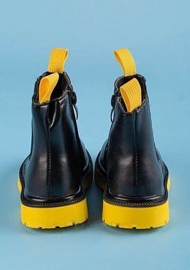 Демісезонні черевики для дівчинки BBT Kids Чорно-Жовтий (R5860 black-yell (32 (19 см)))