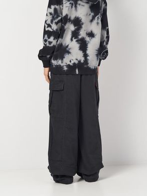 Подростковые багги штаны-карго для девочки Levi's Lvg Twill '94 Baggy Wide Leg Черный (019 pvu jet-black (140 (10A))