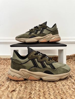 Кроссовки Adidas OZWEEGO мужские No brend Хаки (adi5434 ozweego khaki 41 (26 см))