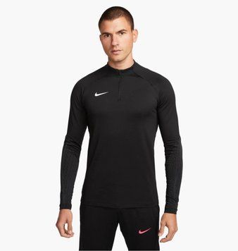 ЛОНГСЛІВ Чоловічий NIKE DRI-FIT STRIKE KNIT SOCCER DRILL TOP BLACK Чорний (dv9225-010 black lav25 (M)