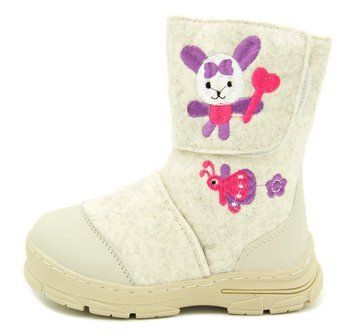 Валянки для дівчаток Alemy Kids Білий (TY626 white (32 (19,5 см))