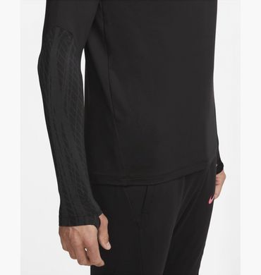 ЛОНГСЛИВ Мужской NIKE DRI-FIT STRIKE KNIT SOCCER DRILL TOP BLACK Черный (dv9225-010 black lav25 (M)