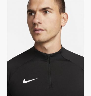 ЛОНГСЛИВ Мужской NIKE DRI-FIT STRIKE KNIT SOCCER DRILL TOP BLACK Черный (dv9225-010 black lav25 (M)