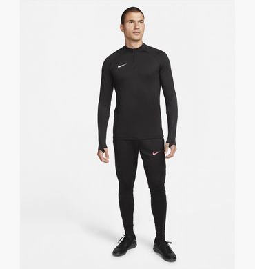 ЛОНГСЛИВ Мужской NIKE DRI-FIT STRIKE KNIT SOCCER DRILL TOP BLACK Черный (dv9225-010 black lav25 (M)