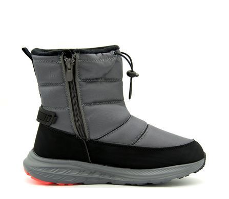 Дутики для мальчика Bonote Серый (B9086 grey (41 (26 см))