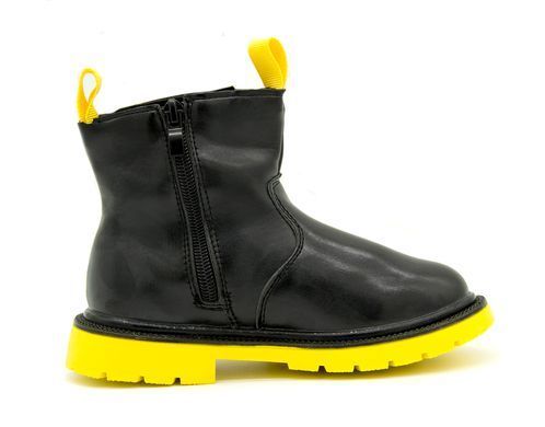 Демісезонні черевики для дівчинки BBT Kids Чорно-Жовтий (R5860 black-yell (32 (19 см)))