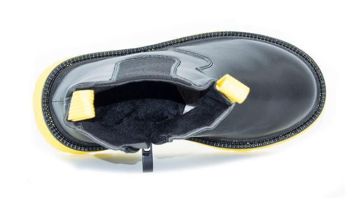 Демісезонні черевики для дівчинки BBT Kids Чорно-Жовтий (R5860 black-yell (32 (19 см)))