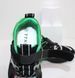 Кроссовки подростковые TTXS (Paliament) Черный с зеленым (C222 black-green (36 (22 см))