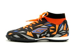 Сороконожки для футбола Dugana Черно-оранжевый (SAH2025 black-orange (43 (28 см))