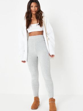 Теплі лосіни-джогери жіночі Missguided Сірий (wxy9210163 grey (42-44)