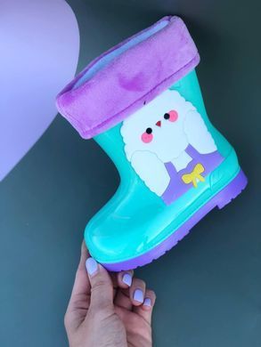 Резинові чоботи для дівчинки BBT Kids Зелений (M5890-5 green (29-190 мм)