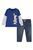 Комплект Levi's 2в1 лонгслив и джинсы для мальчиков Синий (099 set pvu blue (62 (3m))