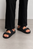 Шлепанцы с ремешком в стиле Birkenstock Sepra Мужские Черный 40 (25 см) (ME6005 black)
